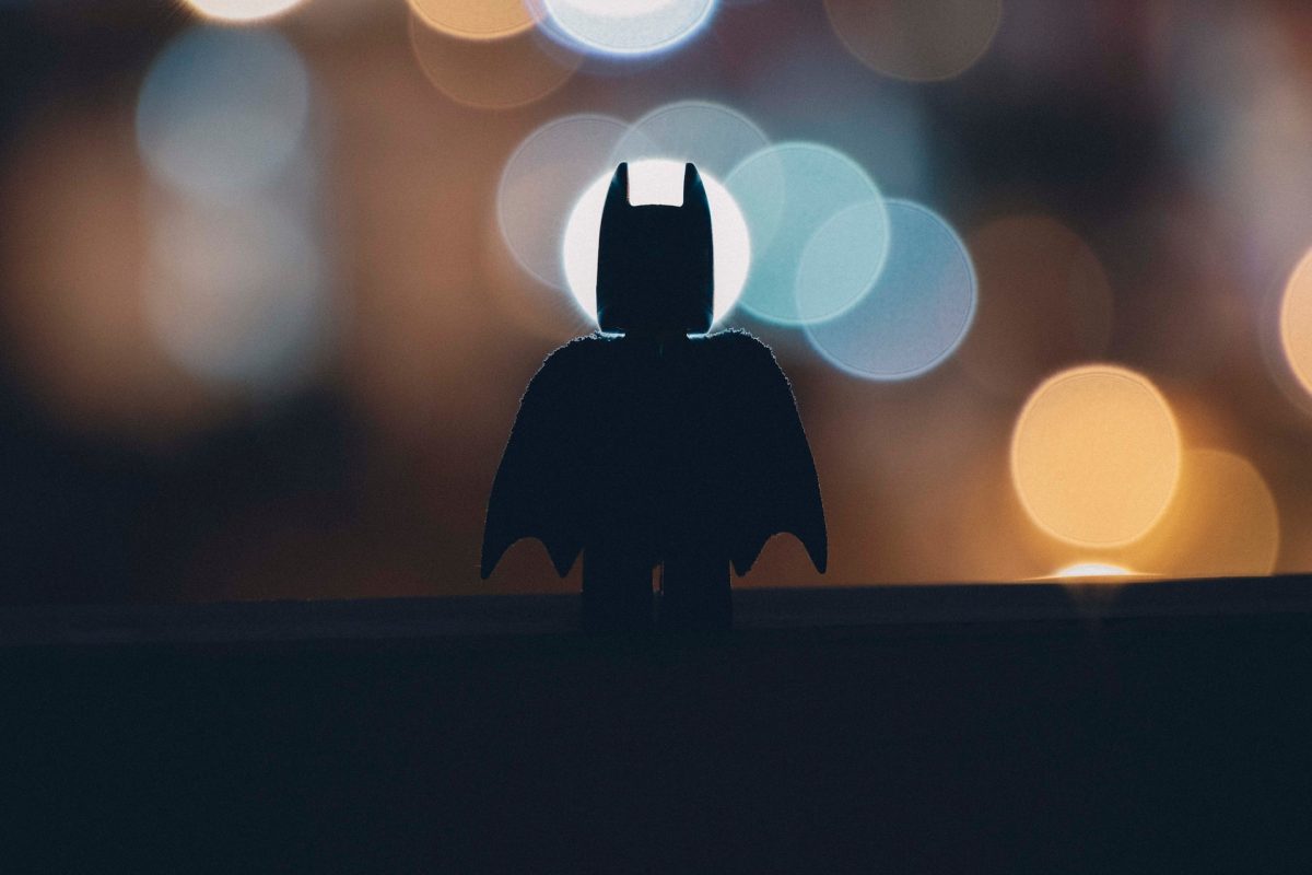 Batman in the shadows